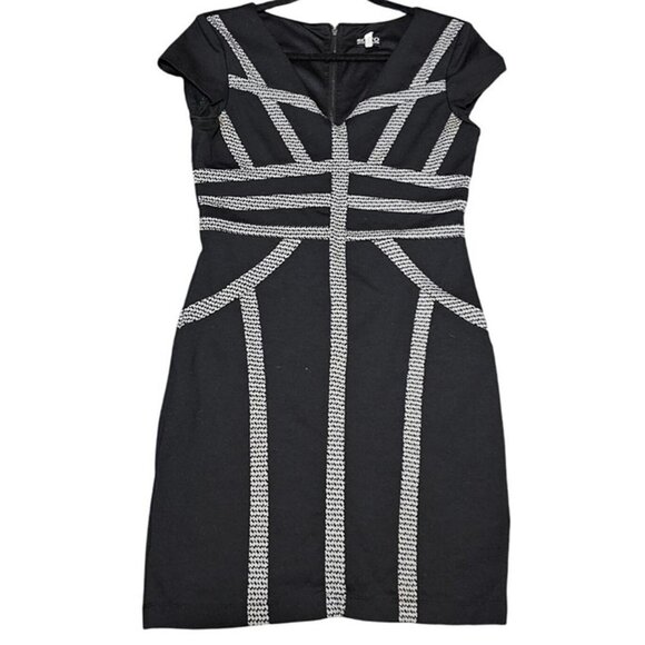 Black & Silver Cap Sleeve - Picture 2 of 9